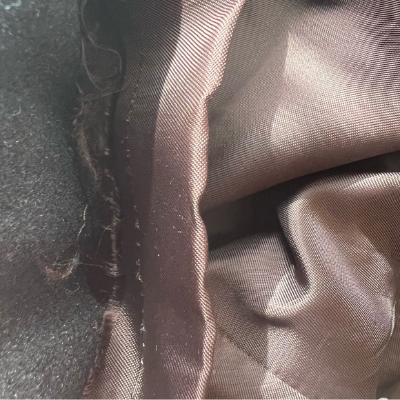 Cheap and Chic by Moschino Military Style Dark Brown Wool Blend Blazer. Size 8 - Picture 16 of 16